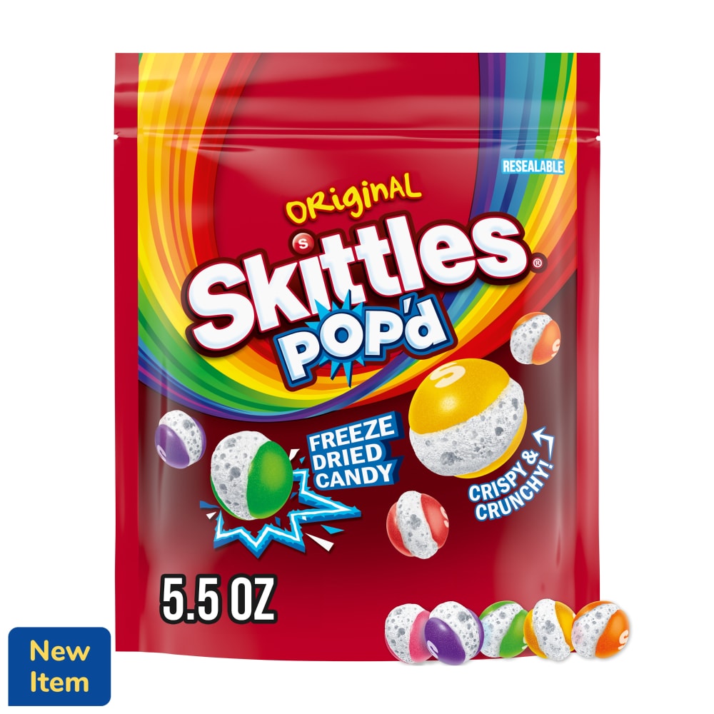 Skittles Pop’d - Fruity - 5.5oz
