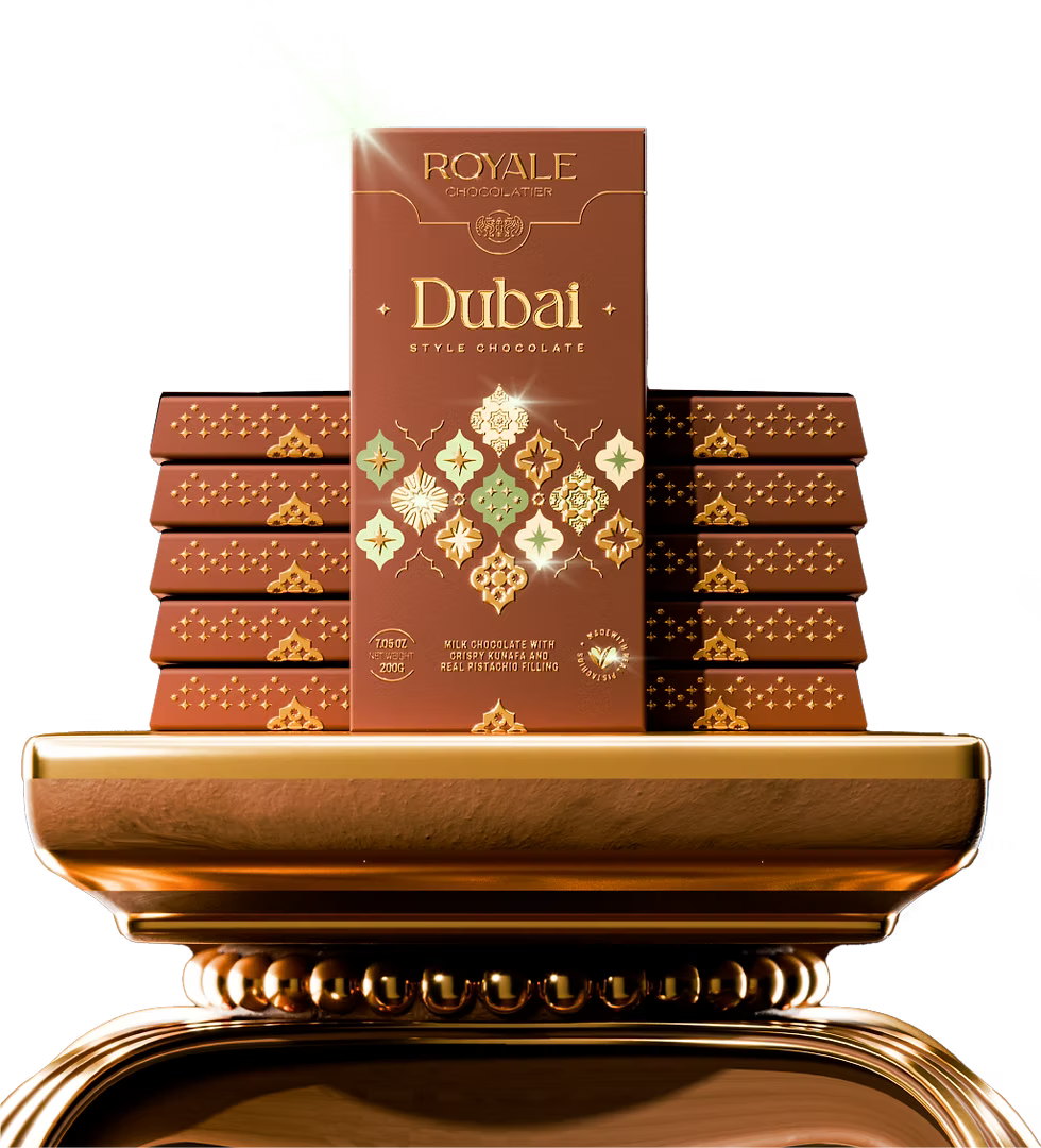 Royale Chocolatier Dubai Chocolate Bar (200g)