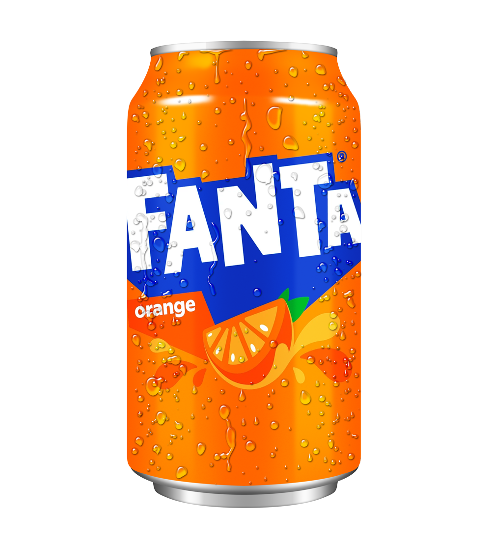 Fanta Orange - Orange - 12oz
