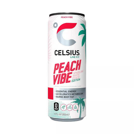 Celsius Peach Vibe